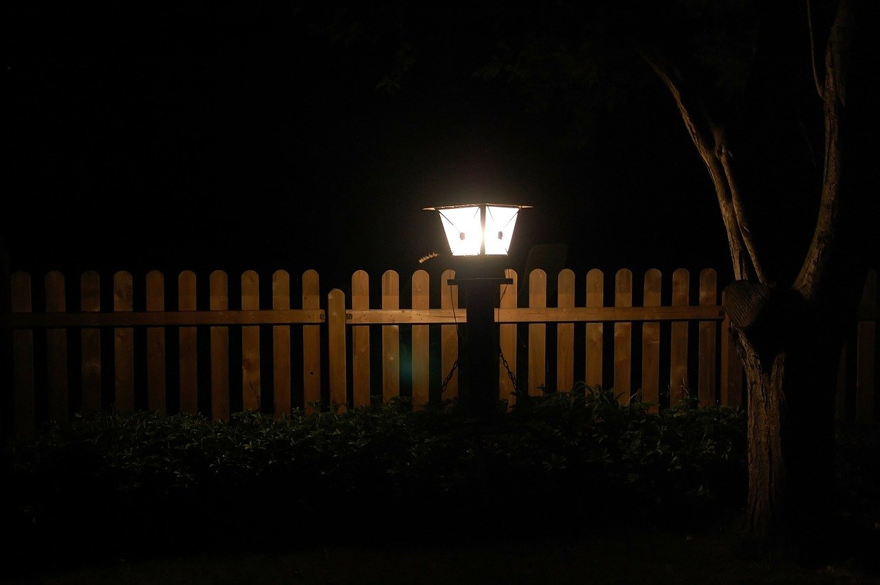 Solar or electric lamps. What will work in a large garden?